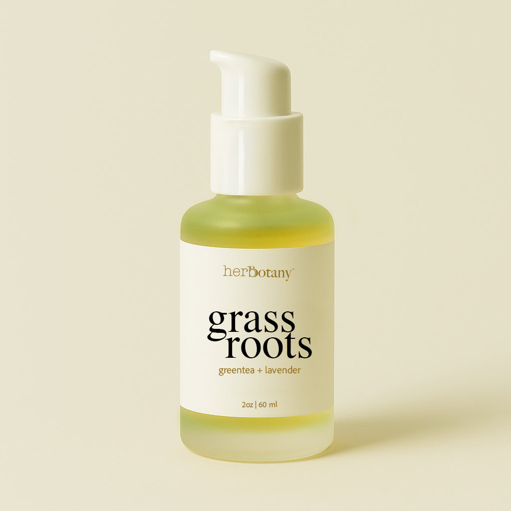 GRASSROOTS Green Tea + Lavender Oil Serum